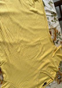 Yellow casual tshirt