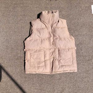 Half Sleeve Puffer Jacket