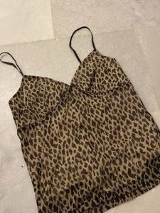 leopard print cute top