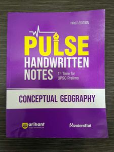 Pulse Hand Written Notes Conceptual Geography