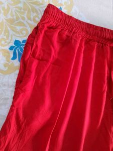Red Shirt N Shorts Coord Set
