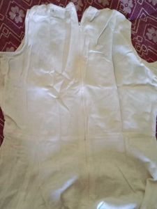 White Embroidered Midi Dress