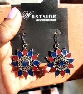 Muliticolor Stud Jhumka