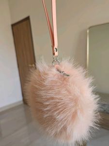 Fluffy Pink Pouch