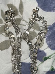 Silver Anklets with Charms