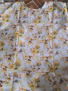 Floral Print Top | Cotton Shirt