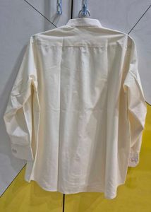Cream/Off White Men Shirt