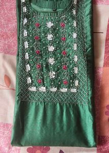 Brandnew Plus Size Festive Wear Handwork Kurta