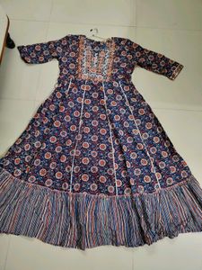 Floral Print Kurta