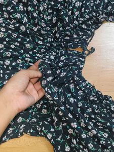 Floral Print Midi Dress