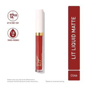 🆕Myglamm LIT  Liquid Matte Lipstick- Cu46