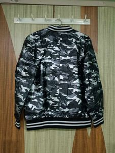 Imported Military Print Leather(Rackzin) Jacket 🧥