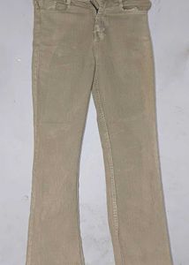 SiKON Khaki Bootcut Jeans Waist 27 (XS)