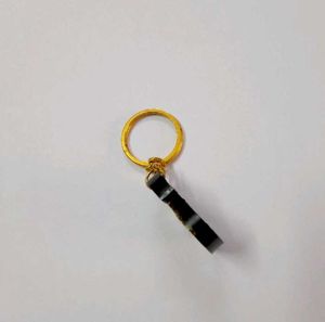 &#39;S&#39; Glitter Keychain
