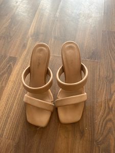 Beige Heels Wore Only Twice