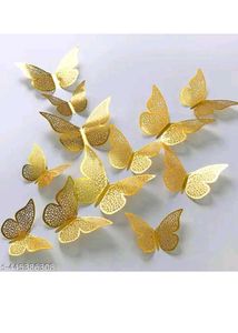 golden butterfly for wall decoration