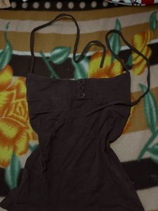 Cute Brown Tank Top