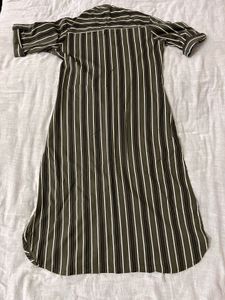 Striped Shirt Dress