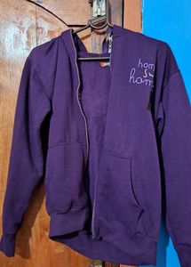 Big Bazar Purple Hoodie