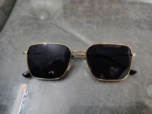 Gold Square Sunglasses