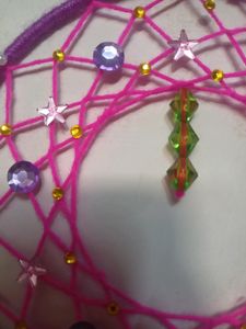 Purple Galaxy Dream Catcher