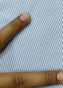 Striped Blue Formal Shirt