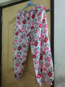 Floral Print Cotton Kurta Set