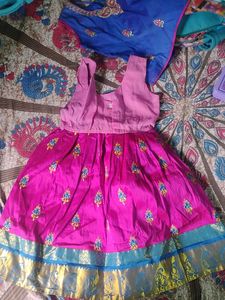 Traditional Pattu Pavadai
