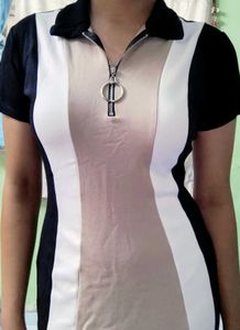 Colorblock Bodycon Dress