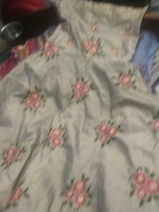 Floral Embroidered Ethnic Gown