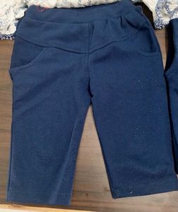 Baby Girl Top Cpari Set With Jacket