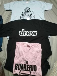 New Pure Cotton T Shirts Men And Women