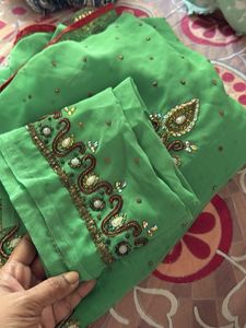 New Saree With Blouse