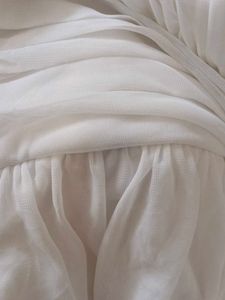 ONE-SHOULDER EMBELLISHED CHIFFON DRESS