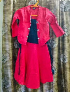 Girls Dress with Jacket