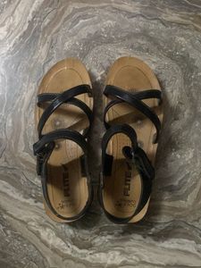 Flite Black Sandals