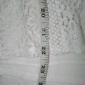 White Sawako inspired Lace Top