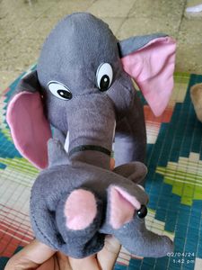 Mother Elephant with Two Babies SOFT TOY
