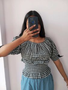 Black And White Top