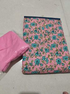 Floral Cotton Dress Material Suit Sale