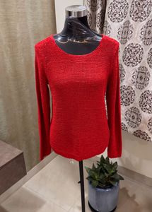 oversized woolen top size M by only