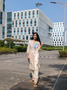 Elegant Kurta Palazzo Set