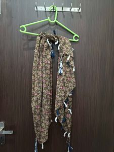 Floral Print Scarf