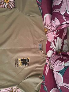 Tan Graphic T-Shirt