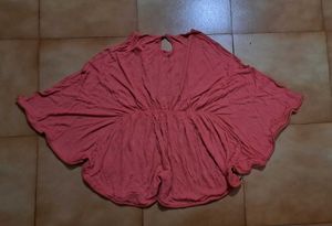 Pink Tone Cape Top