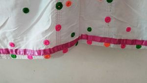 White Embroidered Salwar Kameez 300 Me Hi Milega