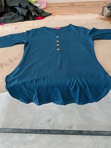 New Style Best Short Blue Top