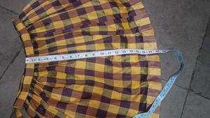 Vintage Plaid Skirt