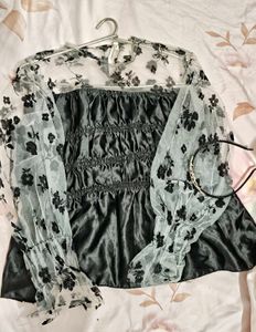 Floral Sleeve Top