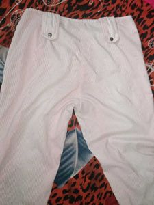 Beige Capri Pants